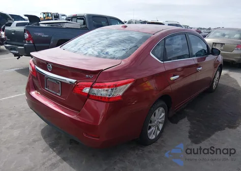 2015 Nissan Sentra Sv from USA, damaged, VIN 3N1AB7AP8FY227361